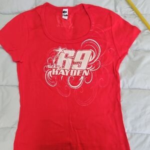Red Nicky Hayden 69 T-Shirt